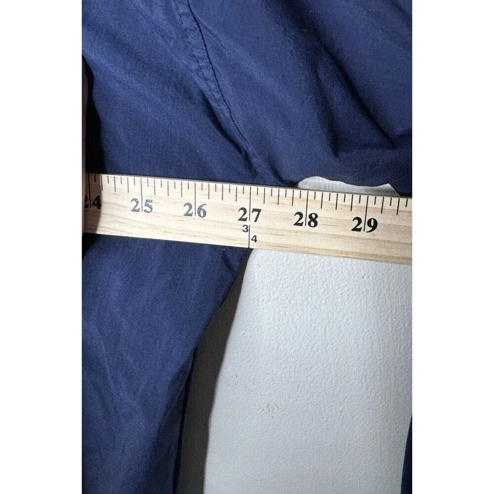 Vintage 90s Riddell Jacket High Vented Colorblock 1/4 Zip Spellout Size XL Blue